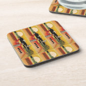 Kandinsky Modern Abstract schilderwerk Bier Onderzetter (Linkerzijde)