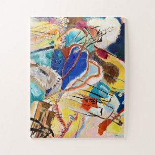 Kandinsky Modern Abstract schilderwerk Legpuzzel
