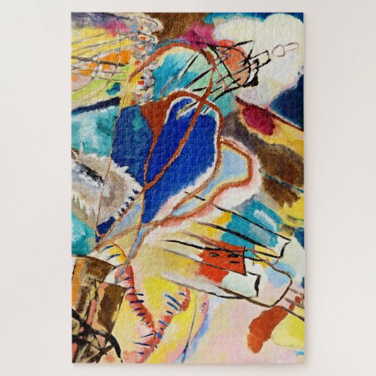 Kandinsky Modern Abstract schilderwerk Legpuzzel (Verticaal)