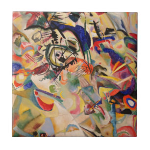 Kandinsky Modern Abstract schilderwerk Tegeltje