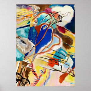 Kandinsky moderne abstracte schilderkunst poster