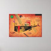KANDINSKY - MOODY - GRILLIG (Launisch) - 1930 - Canvas Afdruk (Voorkant)