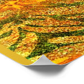 Kandinsky - Moonlit Night, beroemde kunstwerken Poster (Hoek)