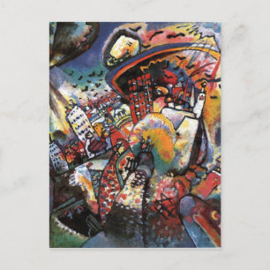 Kandinsky Moskou I Cityscape Abstract schilderen Briefkaart