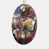 Kandinsky Moskou I Cityscape Abstract schilderen Keramisch Ornament (Links)