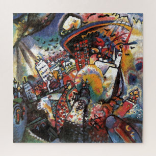 Kandinsky Moskou I Cityscape Abstracte Art Legpuzzel