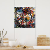 Kandinsky Moskou I Stadsgezicht Abstracte Kunst Poster (Keuken)