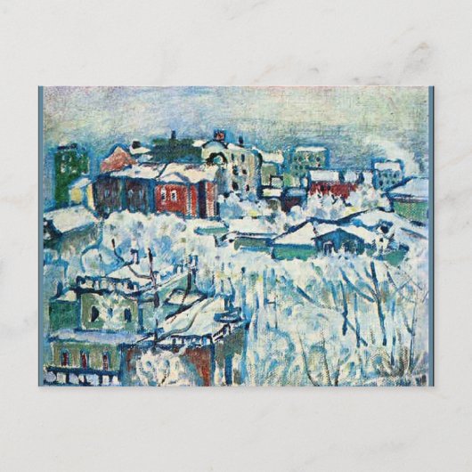 Kandinsky - Moskou, Smolensky Boulevard Study Briefkaart (Voorkant)
