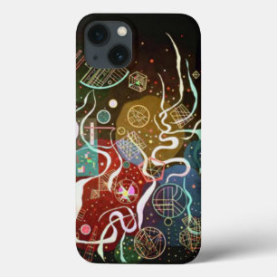 Kandinsky Movement I Abstract schilderen iPhone 13 Hoesje