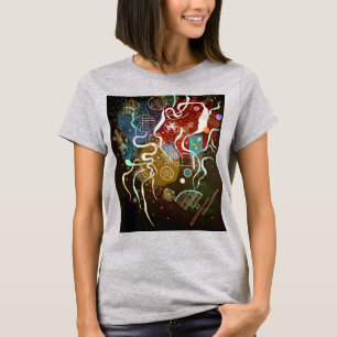 Kandinsky Movement I Abstract schilderen T-shirt