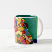 Kandinsky - Mug Triangle Multicolore (Devant droit)