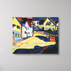 Kandinsky - Murnau, Burggrabenstrasse 1 Canvas Afdruk
