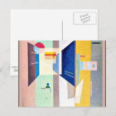 Kandinsky - na rechts - links briefkaart (Voorkant / Achterkant)