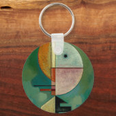 Kandinsky - Naar boven Sleutelhanger (Voorkant)