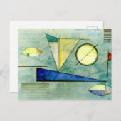 Kandinsky - Nevel, abstract kunstwerk, Briefkaart (Voorkant / Achterkant)