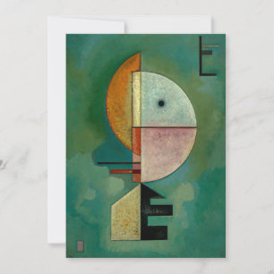 Kandinsky - Omhoog, abstracte kunst, Kaart