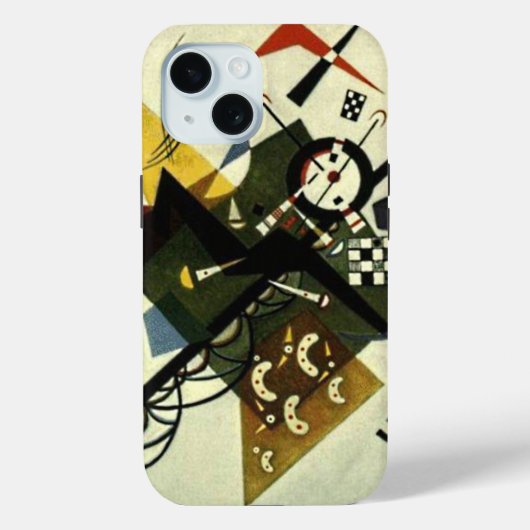 Kandinsky on White II Case-Mate iPhone Case (Achterkant)