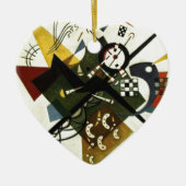 Kandinsky on White II Keramisch Ornament (Voorkant)