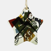 Kandinsky on White II Keramisch Ornament (Rechts)