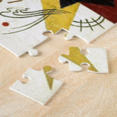 Kandinsky on White II schildert Abstracte kunst Legpuzzel (Zijkant)