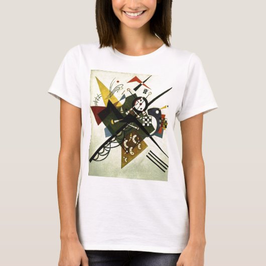 Kandinsky on White II T-shirt (Voorkant)