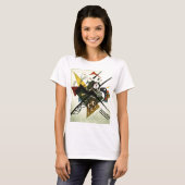 Kandinsky on White II T-shirt (Voorkant volledig)