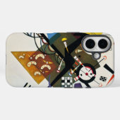 Kandinsky on White Two Abstract schilderen Case-Mate iPhone Case (Achterkant (horizontaal))