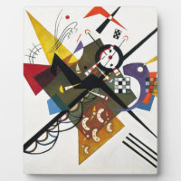 Kandinsky on White Two Abstract schilderen