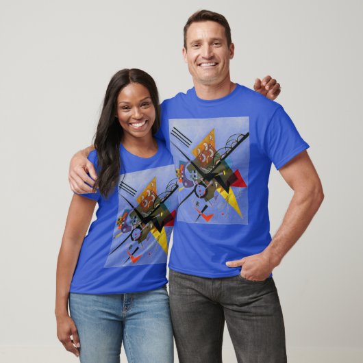 Kandinsky on White Two Abstract schilderen T-Shirt (Unisex)