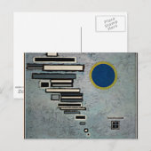 Kandinsky - Ongelijke, abstracte kunst Briefkaart (Voorkant / Achterkant)