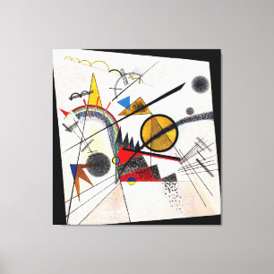 KANDINSKY - OP HET ZWARTE PLEIN - 1923 - Bauhaus - Canvas Afdruk