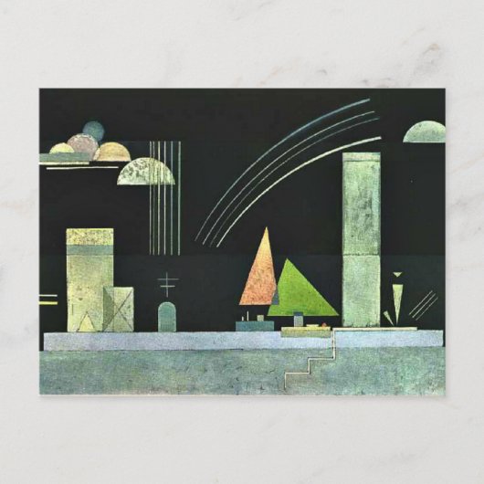 Kandinsky - Op Rest Briefkaart (Voorkant)