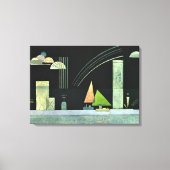 Kandinsky - Op Rest Canvas Afdruk (Voorkant)