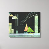 Kandinsky - Op Rest Canvas Afdruk (Voorkant)