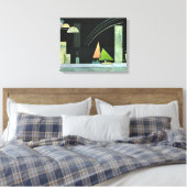 Kandinsky - Op Rest Canvas Afdruk (Insitu (Slaapkamer))