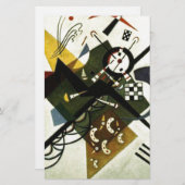 Kandinsky Op Wit II Briefpapier (Voorkant / Achterkant)