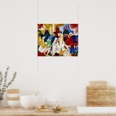 Kandinsky - Oriëntaals Poster (Keuken)