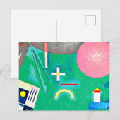 Kandinsky - Pijl naar Cirkel Briefkaart (Voorkant / Achterkant)