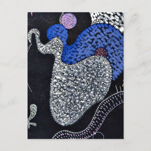 Kandinsky - Pointille Briefkaart (Voorkant)