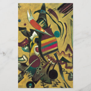 Kandinsky Points Abstract schilderen van canvas Briefpapier