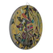 Kandinsky Points Abstract schilderen van canvas Dartbord (Voorkant Links)