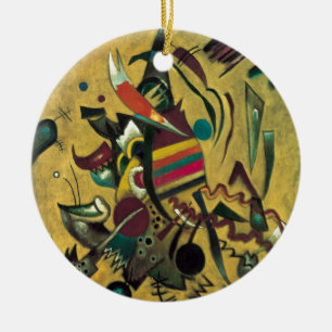 Kandinsky Points Abstract schilderen van canvas Keramisch Ornament