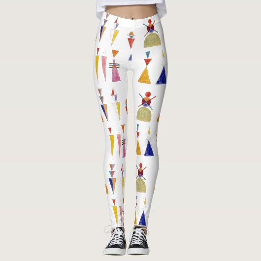 Kandinsky, Poort van Kiev, waterverf schets voor.. Leggings (Voorkant)