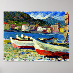 Kandinsky - Poster van Rapallo Boats