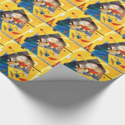 Kandinsky Quiet Harmony Abstracte Art Cadeaupapier (Hoek)