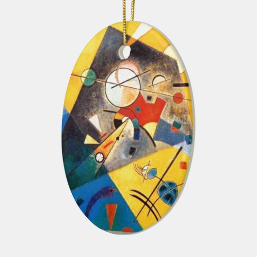 Kandinsky Quiet Harmony Abstracte Art Keramisch Ornament (Links)