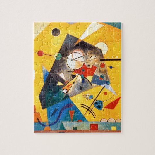 Kandinsky Quiet Harmony Abstracte Art Legpuzzel (Verticaal)
