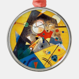Kandinsky Quiet Harmony Abstracte Art Metalen Ornament