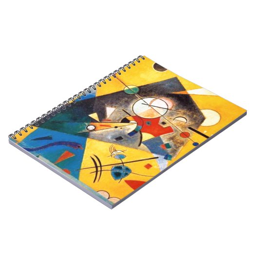 Kandinsky Quiet Harmony Abstracte Art Notitieboek (Linkerzijde)