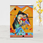 Kandinsky - Quiet Harmony Kaart (Gele Bloem)